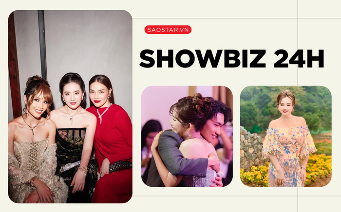 Showbiz 24h: Hồ Ngọc Hà đọ sắc với dàn sao quốc tế, Thuý Ngân đón tin mừng Ảnh 2