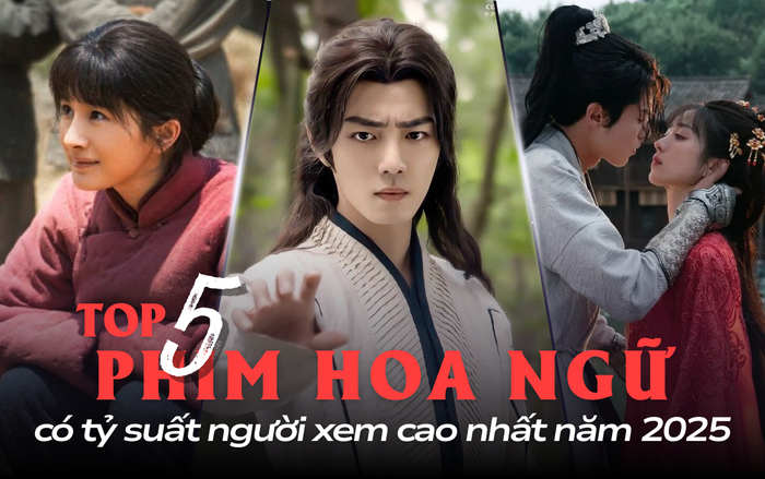 Top 5 phim Hoa ngữ có tỷ suất người xem cao nhất: Dương Mịch đủ sức đe dọa vị trí Tiêu Chiến?