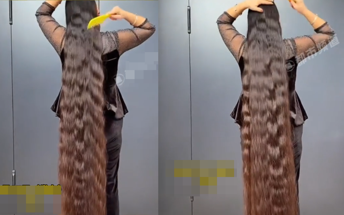 Mái tóc người phụ nữ dài 2m sau 22 năm không cắt, được trả gần 3 tỷ đồng vẫn từ chối bán Ảnh 1