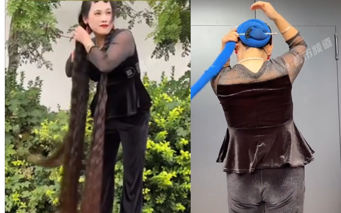 Mái tóc người phụ nữ dài 2m sau 22 năm không cắt, được trả gần 3 tỷ đồng vẫn từ chối bán Ảnh 3