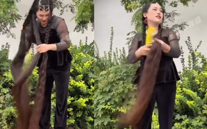 Mái tóc người phụ nữ dài 2m sau 22 năm không cắt, được trả gần 3 tỷ đồng vẫn từ chối bán Ảnh 2