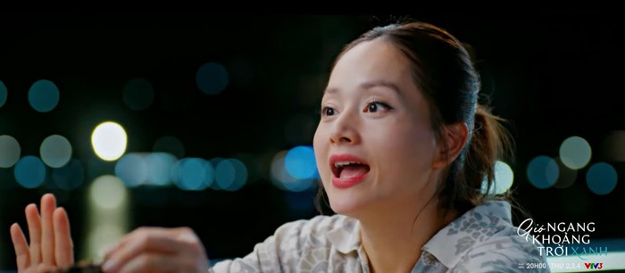 Lan Phương xuất hiện và trở thành tình địch của Phương Oanh trong phim Gió ngang khoảng trời xanh (Ảnh: VFC). 