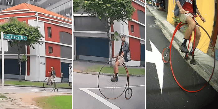 Người đàn ông cưỡi chiếc xe đạp 'có một không hai' trên phố, ai nhìn thấy cũng xôn xao Ảnh 1