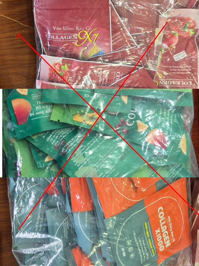 Các sản phẩm mà Ngân 98 tuồn ra thị trường.