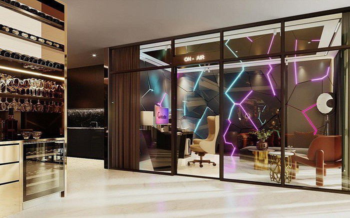 Ngân 98 từng chia sẻ hình ảnh bên trong căn hộ. (Ảnh FBNV)