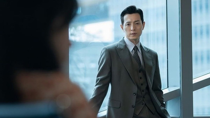 Trước khi đổ vỡ, Jung Sung Il có chuyện tình yêu đẹp với vợ cũ (Ảnh: Netflix).