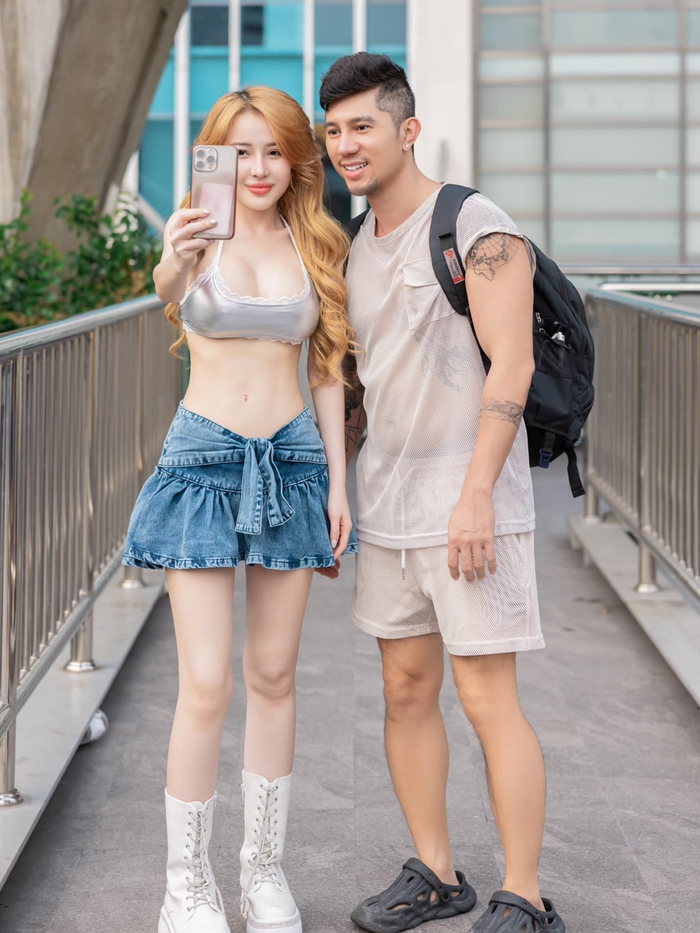 Tình trạng hôn nhân của Ngân 98 và Lương Bằng Quang là chủ đề nhận được sự quan tâm từ cư dân mạng. (Ảnh: FBNV)