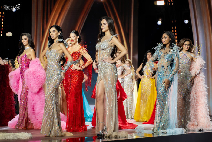 Vòng bán kết Miss Grand International 2025 đã chính thức diễn ra với sự tham gia của 77 thí sinh đến từ nhiều quốc gia và vùng lãnh thổ. (Ảnh: Miss Grand International)