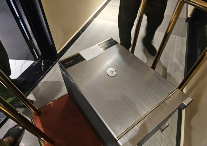 Két sắt bị thu giữ. (Nguồn: Đời sống & Pháp luật)