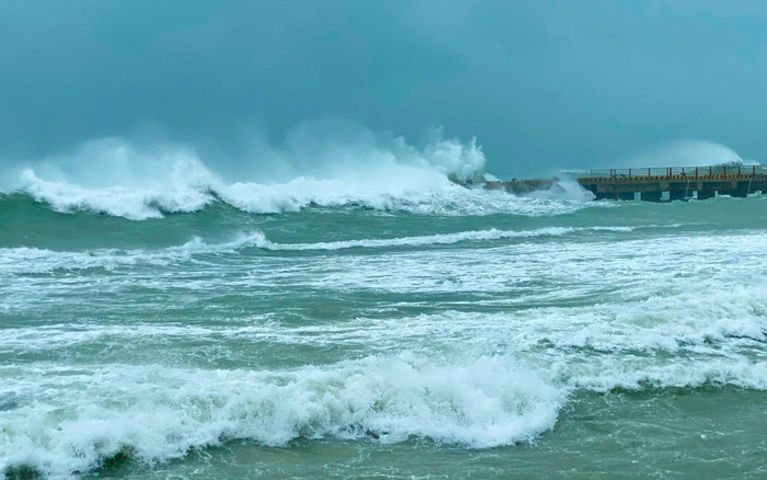 Áp thấp nhiệt đới vừa hình thành, khả năng mạnh lên thành bão tới 80%. Ảnh minh hoạ