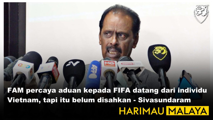 Liên đoàn Bóng đá Malaysia (FAM) tin rằng đơn khiếu nại lên FIFA đến từ cá nhân người Việt Nam, nhưng chưa thể xác nhận. Ảnh: Harimau Malaya