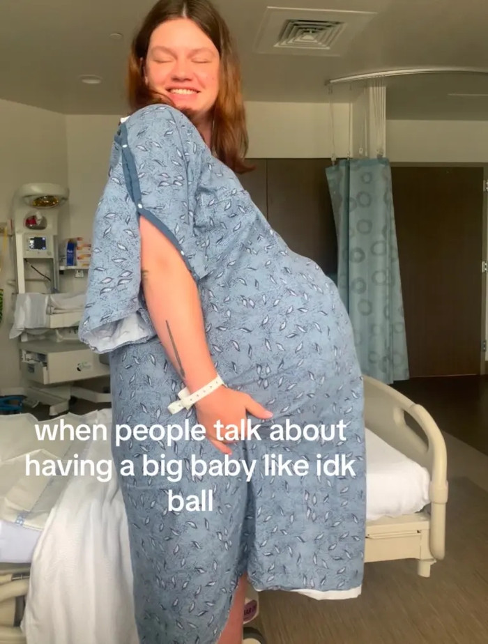 Người mẹ trẻ gây sốc khi sinh con trai nặng gần 6 kg, phá kỷ lục bệnh viện Ảnh 2