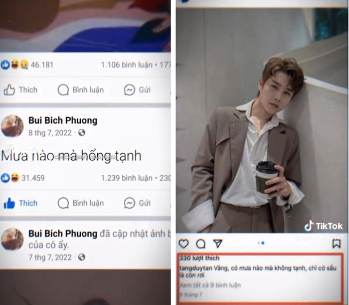 Màn đối đáp của Bích Phương và Tăng Duy Tân. (Ảnh chụp màn hình)
