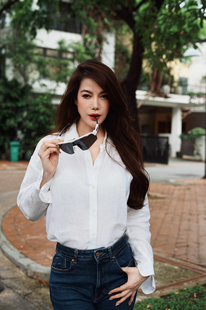 Vài tháng trước, rộ tin Trương Ngọc Ánh và bạn trai kém 14 tuổi đã chia tay. (Ảnh FBNV)