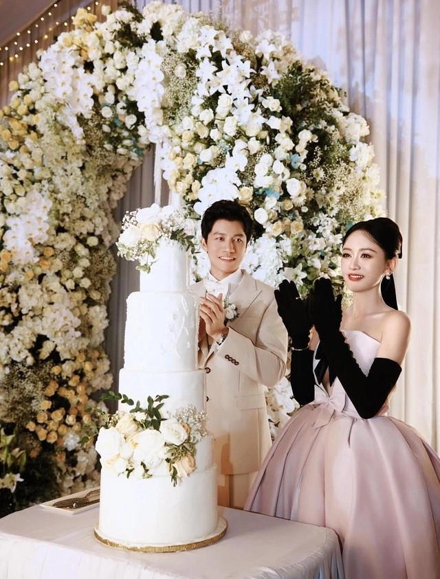 Trần Kiều Ân và chồng tổ chức đám cưới hoành tráng. (Ảnh IGNV)