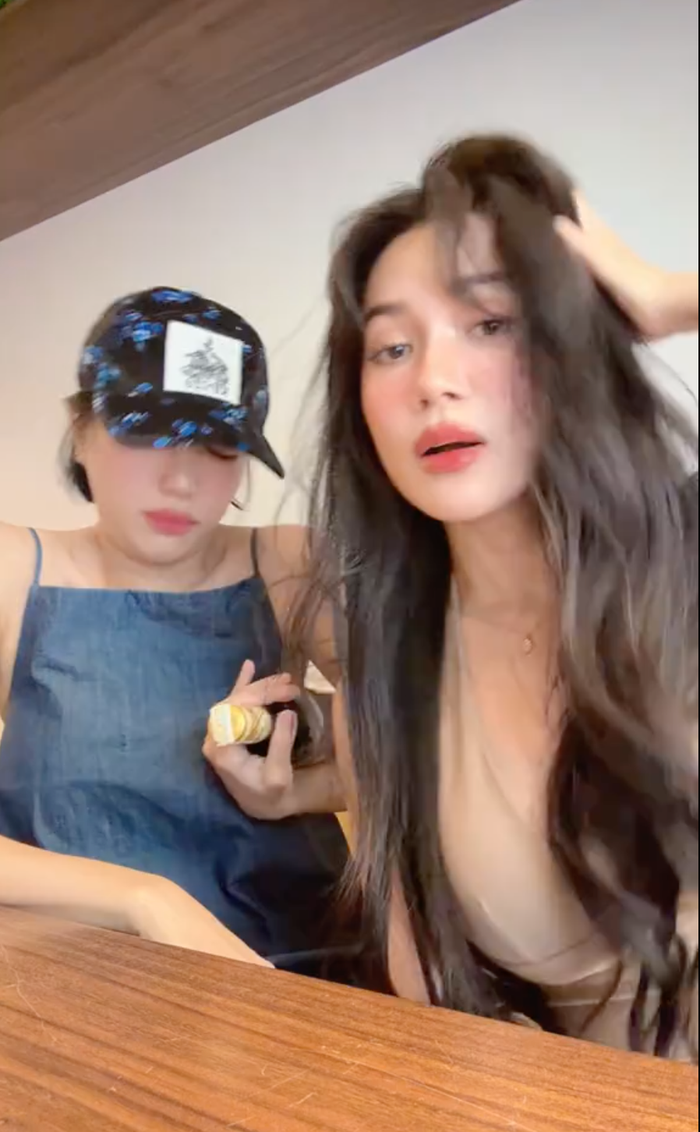 Hình ảnh Diệu Nhi trong một clip mới đăng tải gần đây cũng khiến dân tình rộ nghi vấn (Ảnh: Chụp màn hình).