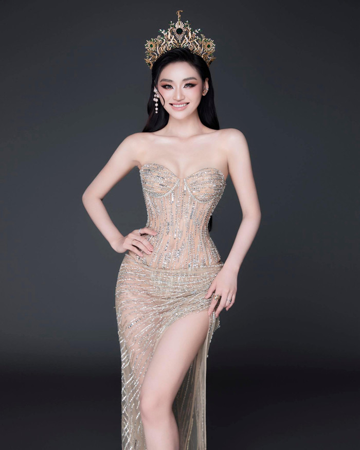 Hoa hậu Yến Nhi tiếp tục trở thành tâm điểm bàn luận trên mạng xã hội khi chia sẻ một đoạn tin nhắn trên trang cá nhân. (Ảnh: FBNV)