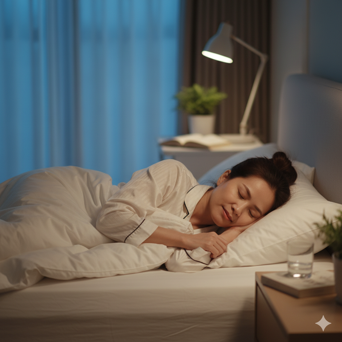 Môi trường sống sạch sẽ và thường xuyên ngủ đủ giấc sẽ giúp sức khoẻ của bạn được cải thiện rõ rệt. Ảnh minh hoạ