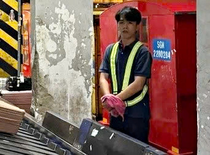 Nghi phạm Trần Phương Anh Vũ. 