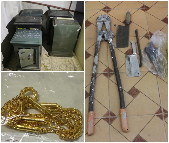Tang vật bị thu giữ. Ảnh: Công an tỉnh Nghệ An