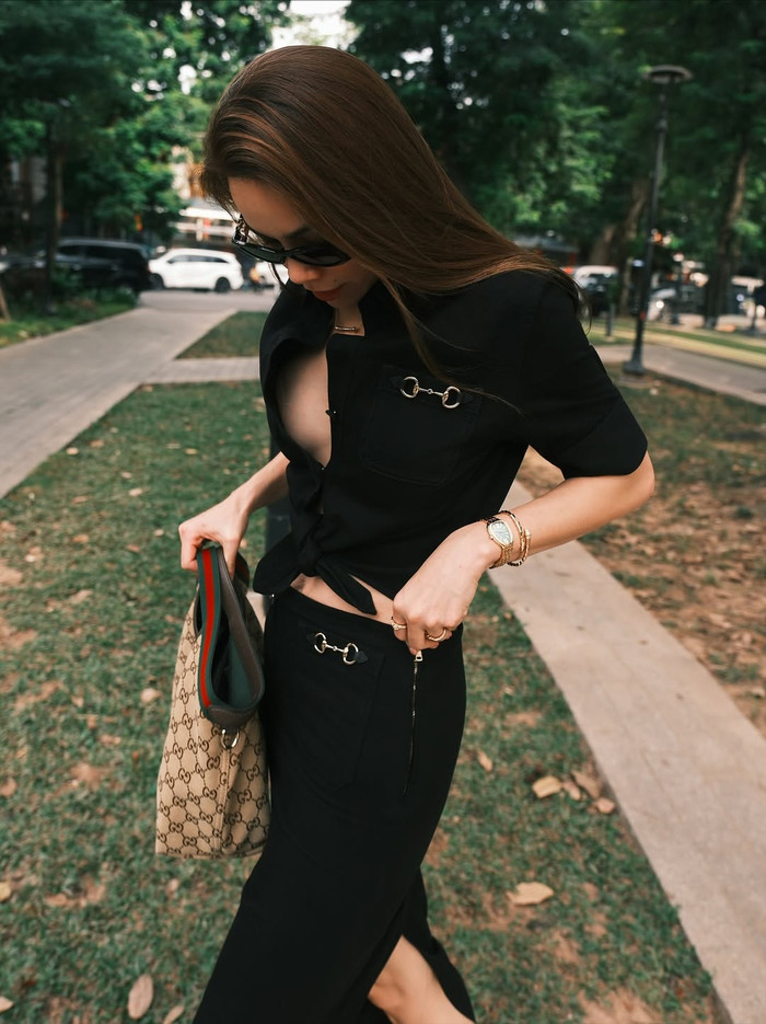 Hồ Ngọc Hà thường xuyên đeo chiếc đồng hồ này trong những bức ảnh đời thường. Ảnh: IGNV