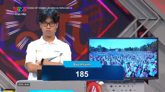 Sinophy Sport đồng hành cùng Bảo Khánh trong suốt hành trình chinh phục Đường lên đỉnh Olympia. (Nguồn: VTV)