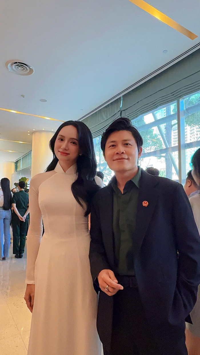 Nguyễn Văn Chung và Hương Giang được cho là sẽ có màn hợp tác trong âm nhạc. (Ảnh: FBNV)