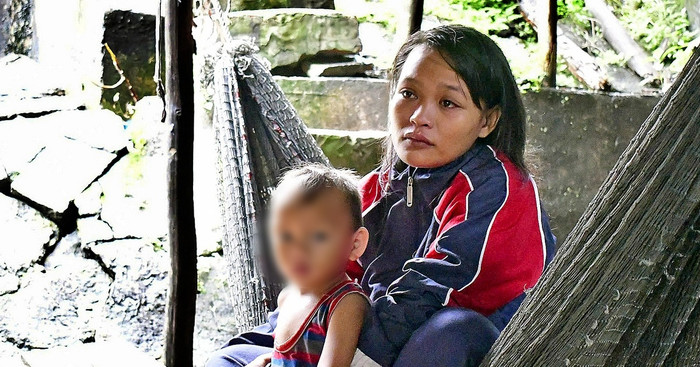 Chị Kiều - người mẹ vừa mất đi con trai 4 tháng tuổi. Ảnh: Tuổi Trẻ Online