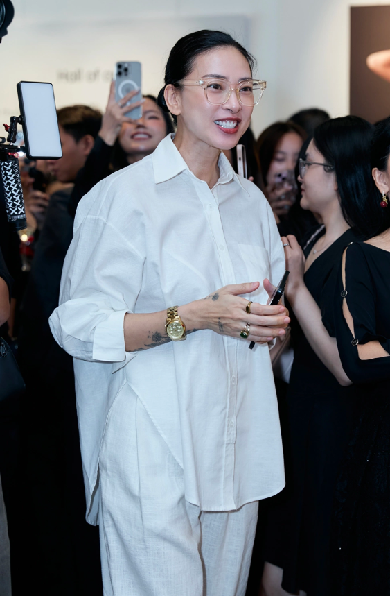 Ngô Thanh Vân lựa chọn Michael Kors Runway để tham gia sự kiện. (Nguồn: VnExpress)