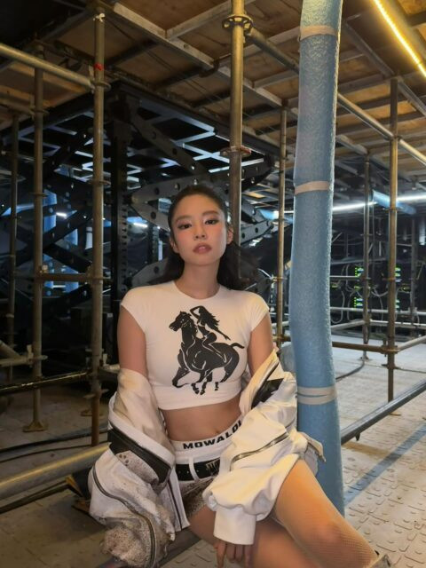 Hình ảnh hiện tại của Jennie được cho là tăng cân đáng kể so với trước đây (Ảnh: ISNV).