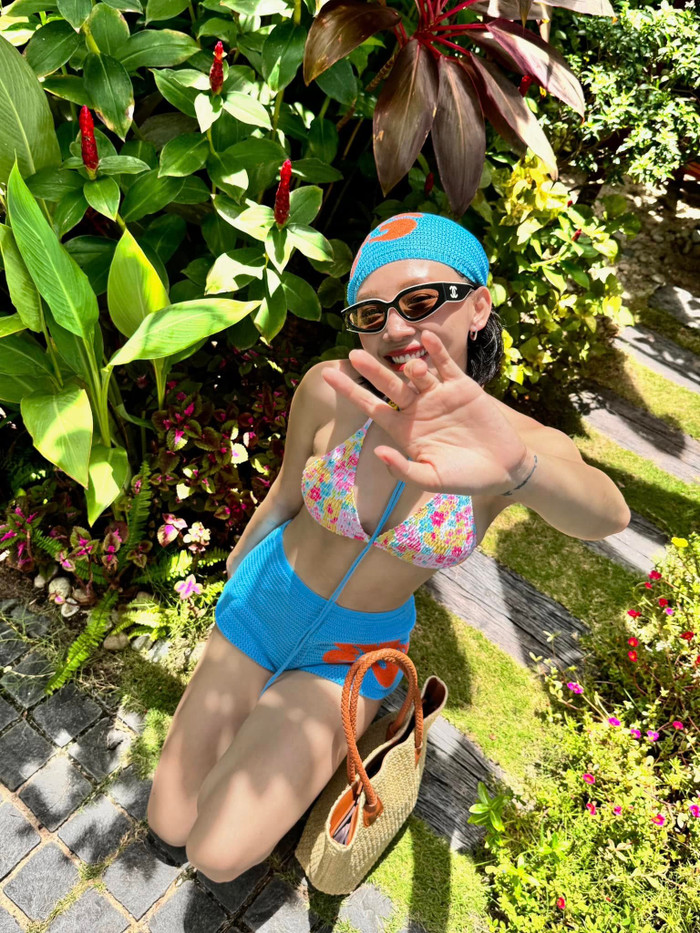 Ở tuổi 36, vóc dáng của Tóc Tiên khiến nhiều người ngưỡng mộ (Ảnh: FBNV).