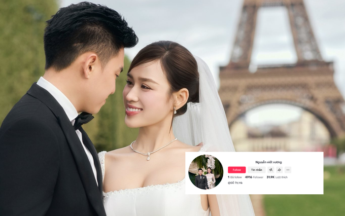 Xôn xao tài khoản TikTok được cho là của chồng Đỗ Thị Hà. Ảnh chụp màn hình