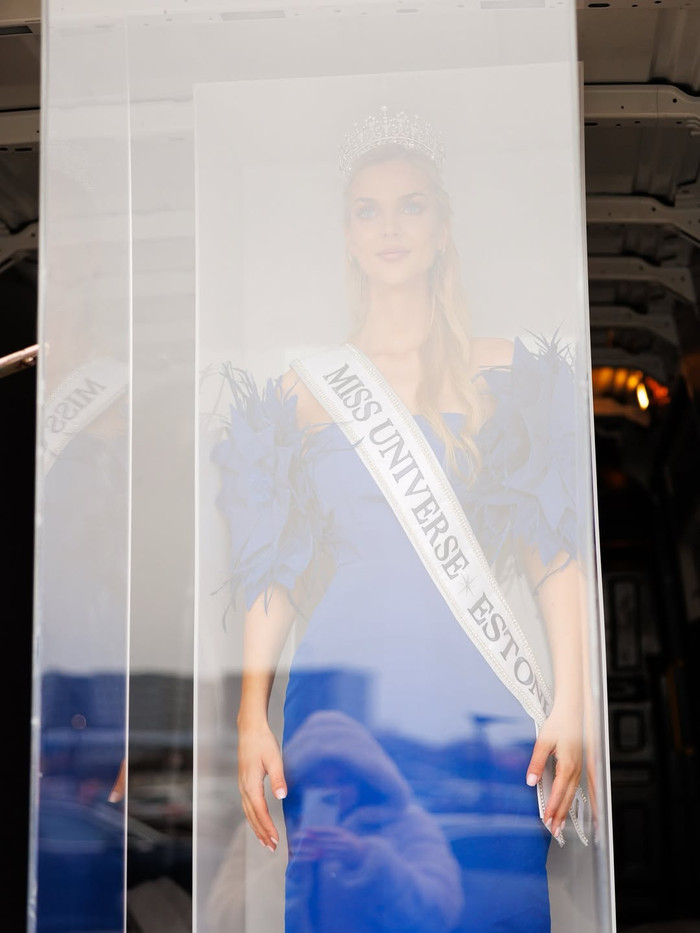 Đại diện Estonia đã khiến dân tình được phen 'hú hồn' với màn hoá trang độc đáo. Ảnh: IGNV