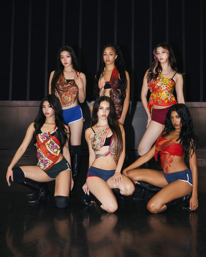 Nhóm nữ KATSEYE không phải là trường hợp duy nhất trong Kpop theo đuổi phong cách phóng khoáng. (Ảnh: IGNV)