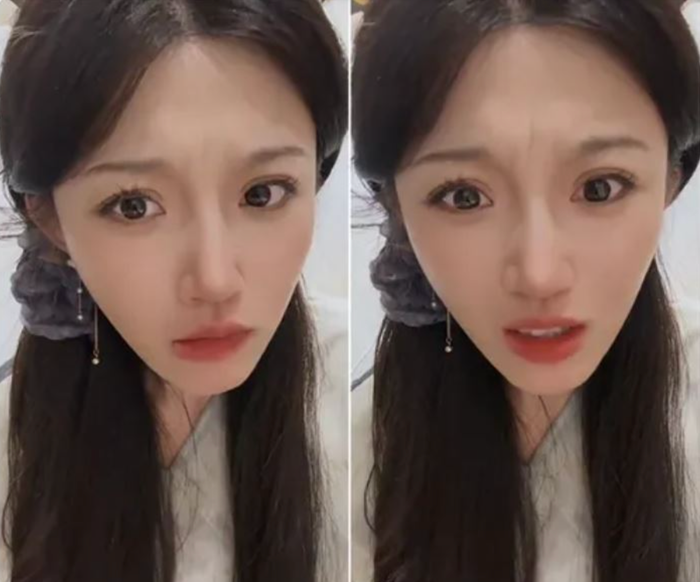 Nữ diễn viên Lý Tử Huỳnh bức xúc trước hành động thiếu chuyên nghiệp của Hồ Lăng Thần. Ảnh: Weibo