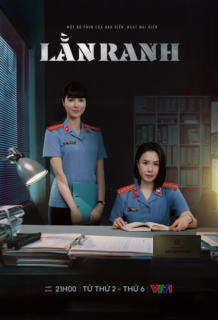 Ngay từ poster phim, tạo hình sắc sảo của Hồng Diễm đã gây ấn tượng (Ảnh: NSX).