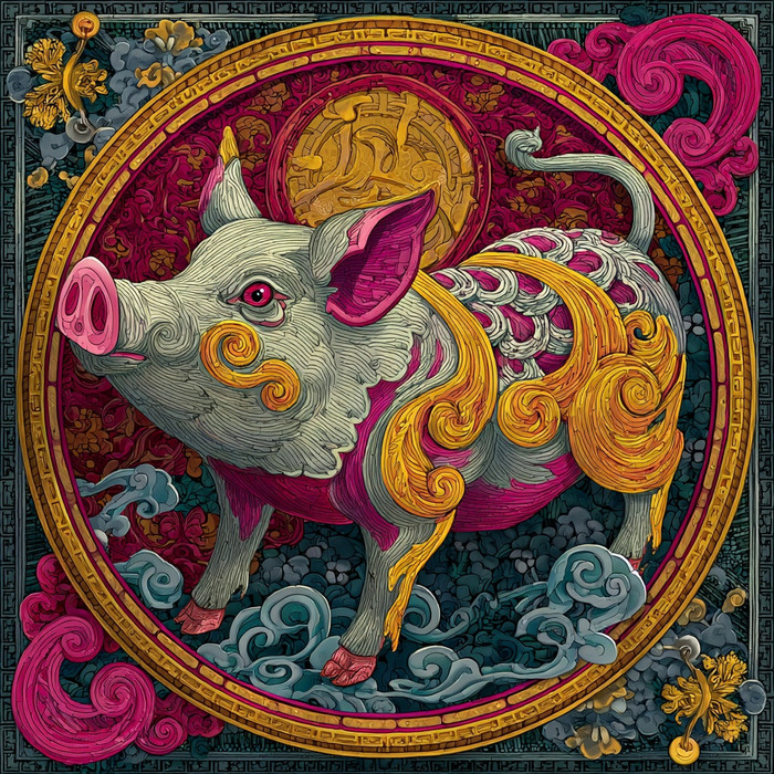 Tháng 11 đem đến vận may rực rỡ cho người tuổi Hợi. (Ảnh minh họa)