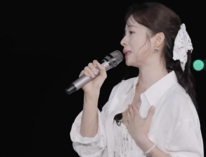 Hình ảnh nữ diễn viên Giang Nhất Yến chia sẻ về việc đã kết thúc cuộc hôn nhân. Ảnh chụp màn hình