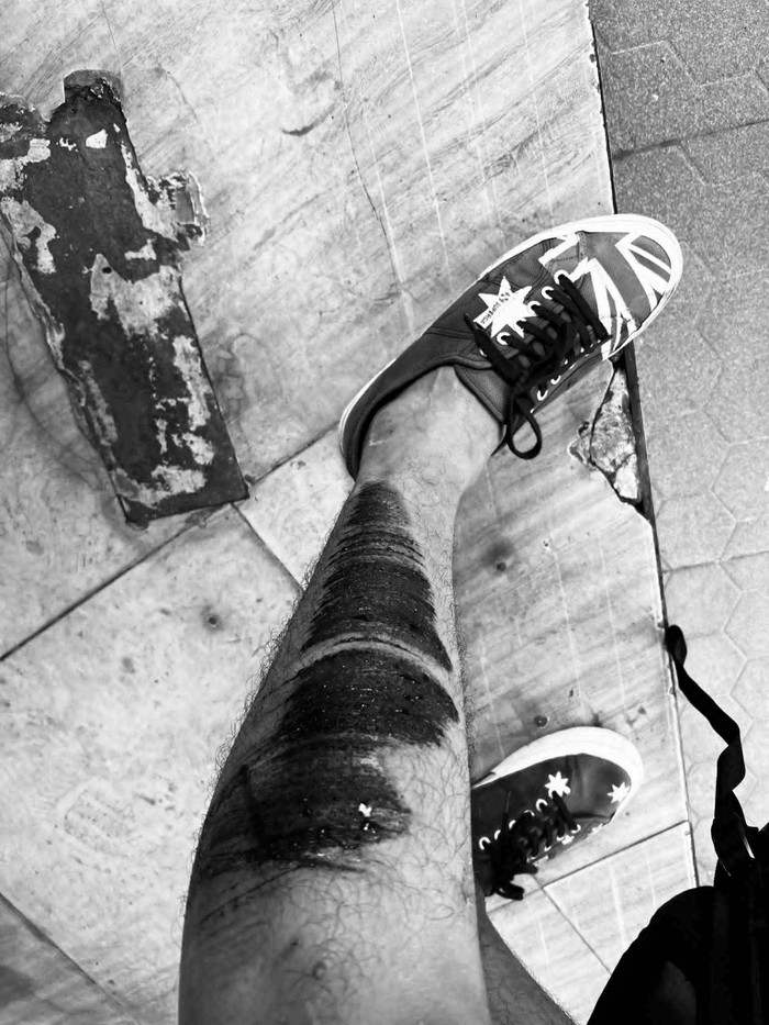 Hình ảnh được nam diễn viên chia sẻ trên trang cá nhân. (Ảnh: FBNV - Đã chỉnh màu)