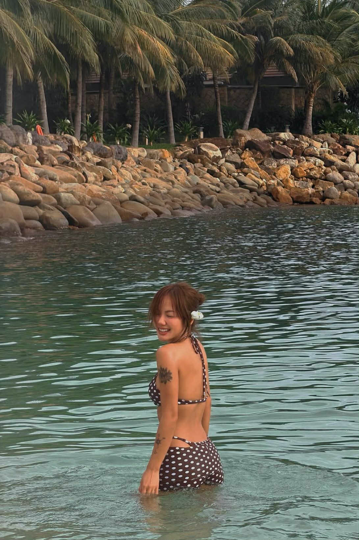 Mỗi lần xuất hiện, Phương Ly đều mang đến một nguồn năng lượng tích cực cho khán giả (Ảnh: ISNV).