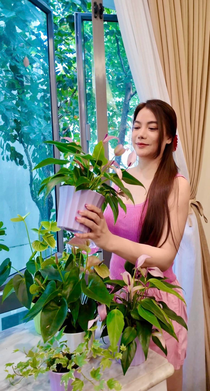 Nữ diễn viên từng rao bán căn penthouse cao cấp khoảng 300m2 tại trung tâm TP.HCM. (Ảnh FBNV)