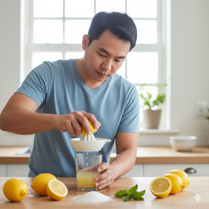 Bạn nên uống nước chanh với tần suất vừa phải để tránh ảnh hưởng sức khoẻ. Ảnh minh hoạ