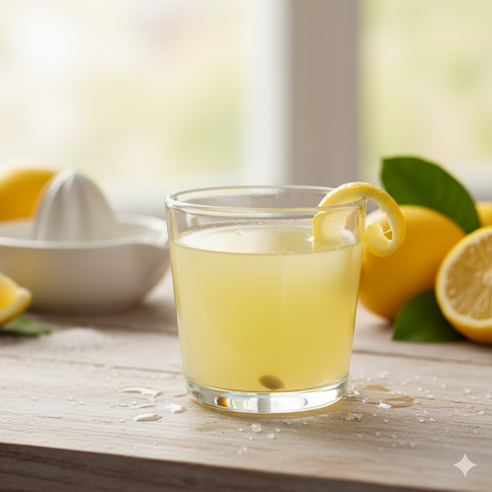 Nước cốt chanh là thức uống quen thuộc với nhiều người. Ảnh minh hoạ