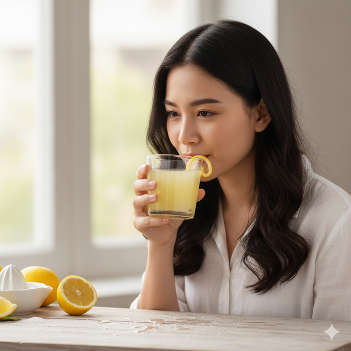 Nước cốt chanh có nhiều tác dụng tốt cho cơ thể. Ảnh minh hoạ