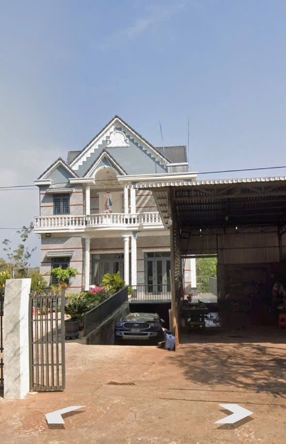 Hiện trường nơi xảy ra vụ án. 