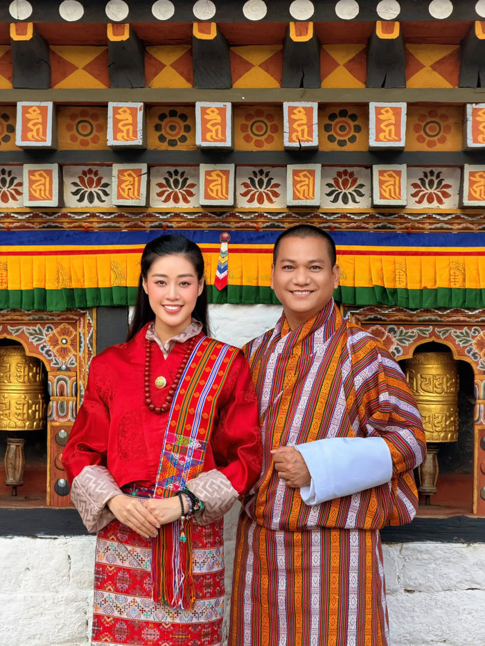 Khánh Vân đang có cuộc sống viên mãn bên chồng hơn cô 17 tuổi. (Ảnh: FBNV)