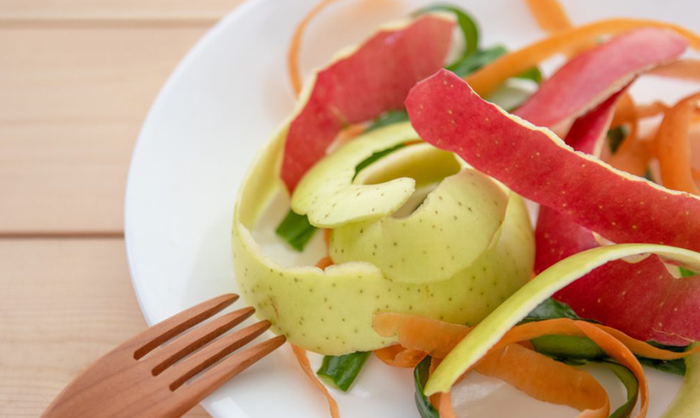 Vỏ trái cây chứa nhiều chất dinh dưỡng. (Nguồn: quangon)