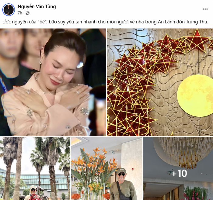 Bài đăng đầy tình cảm trên trang mạng xã hội cá nhân của Tùng Yuki. (Ảnh chụp màn hình)