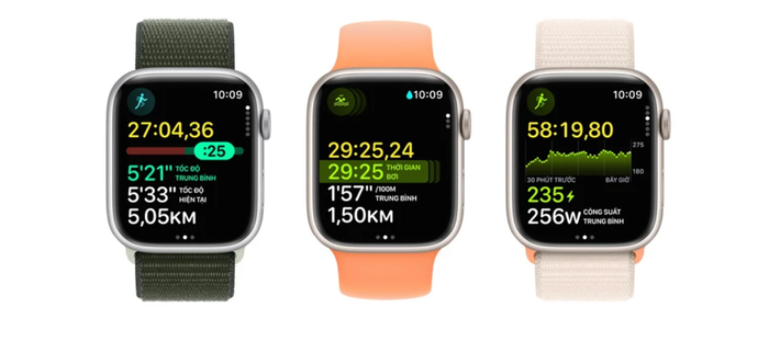 Thao tác nhanh của Apple Watch Series 9 hỗ trợ rất nhiều cho những người thường xuyên bận rộn như Xuân Son. (Ảnh: FBNV)