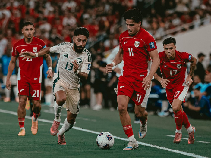 Sau khi đội tuyển Indonesia để thua Saudi Arabia 2-3 ở vòng loại World Cup 2026, CĐV Indonesia tạo ra làn sóng chỉ trích dữ dội và bùng nổ trên mạng xã hội. Ảnh: PSSI